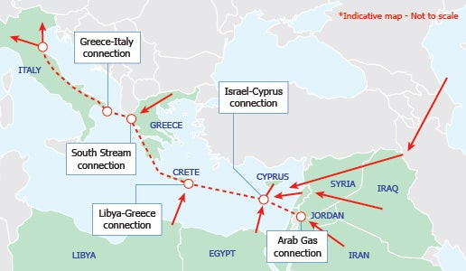 Τεχνικά εφικτή και οικονομικά βιώσιμη η μεταφορά φυσικού αερίου από Ισραήλ προς Ευρώπη μέσω Ελλάδας